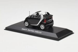Smart Fortwo Cabrio Negru Adânc Minichamps 1:43 Q0022561V001C18Q00 Metal - imaginea 3 din 4