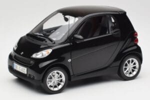 Smart Fortwo Coupé W451 Deep Negru Minichamps 1:18 Q0022563V001C02Q00 Metal