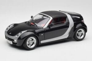 Smart Roadster Albastru Închis Bburago 1:18 34917 Metal