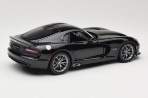SRT Viper GTS Negru Maisto 1:18 31128 Metal - imaginea 3 din 8
