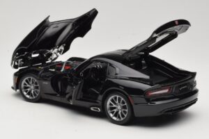 SRT Viper GTS Negru Maisto 1:18 31128 Metal - imaginea 5 din 8