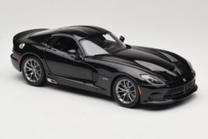 SRT Viper GTS Negru Maisto 1:18 31128 Metal - imaginea 6 din 8