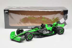 Stake F1 Team Kick Sauber C44 #77 V. Bottas Emilia Romagna GP 2024 Minichamps 1:18 117240177 Metal - imaginea 7 din 7