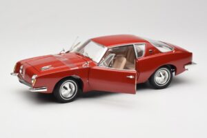 Studebaker Avanti Roșu Solido 1:18 421183270 Metal - imaginea 2 din 8