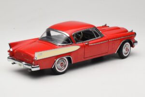 Studebaker Golden Hawk Apache Red Motor City 1:18 80009 Metal - imaginea 3 din 8