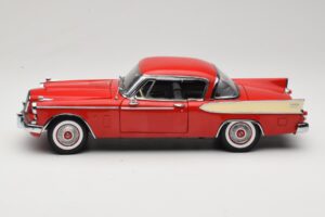 Studebaker Golden Hawk Apache Red Motor City 1:18 80009 Metal - imaginea 4 din 8