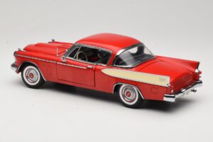 Studebaker Golden Hawk Apache Red Motor City 1:18 80009 Metal - imaginea 7 din 8