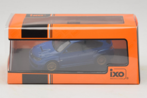 Subaru Impreza WRX STI GR Custom Version Albastru IXO 1:43 CLC553N Metal - imaginea 4 din 4