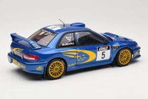 Subaru Impreza WRC #5 R. Burns / R. Reid Rally de France 1999 AUTOart 1:18 89993 Metal - imaginea 3 din 8