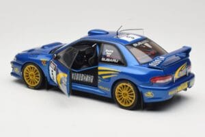Subaru Impreza WRC #5 R. Burns / R. Reid Rally de France 1999 AUTOart 1:18 89993 Metal - imaginea 5 din 8