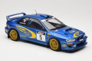 Subaru Impreza WRC #5 R. Burns / R. Reid Rally de France 1999 AUTOart 1:18 89993 Metal - imaginea 6 din 8