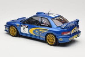 Subaru Impreza WRC #5 R. Burns / R. Reid Rally de France 1999 AUTOart 1:18 89993 Metal - imaginea 7 din 8