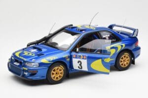Subaru Impreza WRC #3 C. McRae / N. Grist Safari Rally Winner 1997 AUTOart 1:18 89792 Metal - imaginea 2 din 8