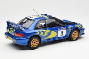 Subaru Impreza WRC #3 C. McRae / N. Grist Safari Rally Winner 1997 AUTOart 1:18 89792 Metal - imaginea 3 din 8
