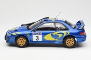 Subaru Impreza WRC #3 C. McRae / N. Grist Safari Rally Winner 1997 AUTOart 1:18 89792 Metal - imaginea 4 din 8