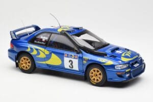 Subaru Impreza WRC #3 C. McRae / N. Grist Safari Rally Winner 1997 AUTOart 1:18 89792 Metal - imaginea 6 din 8