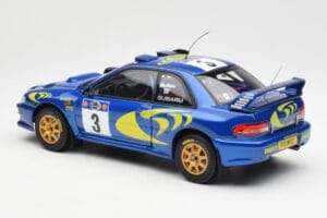 Subaru Impreza WRC #3 C. McRae / N. Grist Safari Rally Winner 1997 AUTOart 1:18 89792 Metal - imaginea 7 din 8