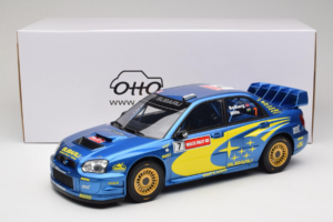 Subaru Impreza WRC S9 #7 P. Solberg / P. Mills Rally Great Britain 2003 Otto 1:12 G092 Rășină - imaginea 6 din 6
