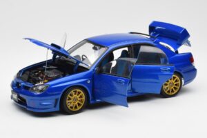 Subaru Impreza WRX STI GD Albastru AUTOart 1:18 78681 Metal - imaginea 2 din 8