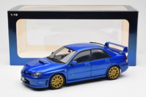 Subaru Impreza WRX STI GD Albastru AUTOart 1:18 78681 Metal - imaginea 8 din 8