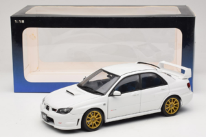Subaru Impreza WRX STi GD Alb AUTOart 1:18 78682 Metal - imaginea 8 din 8