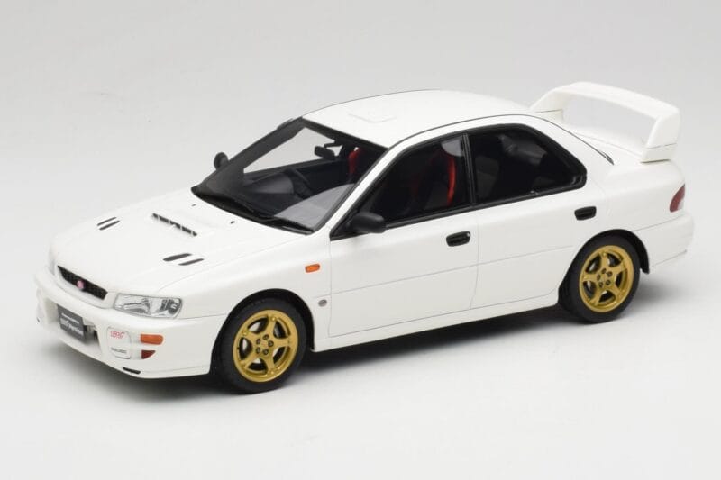 Subaru Impreza WRX STi Type RA GC8 Pure White Otto 1:18 OT490 Rășină
