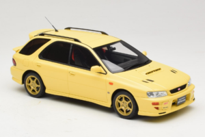 Subaru Impreza WRX STI Version VI Sport Wagon Cashmere Yellow Otto 1:18 OT1198 Metal - imaginea 4 din 6