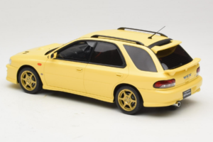 Subaru Impreza WRX STI Version VI Sport Wagon Cashmere Yellow Otto 1:18 OT1198 Metal - imaginea 5 din 6