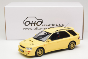 Subaru Impreza WRX STI Version VI Sport Wagon Cashmere Yellow Otto 1:18 OT1198 Metal - imaginea 6 din 6