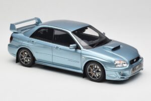 Subaru Impreza WRX STi WR1 GD P. Solberg Edition Ice Blue Metallic Otto 1:18 OT1114 Rășină - imaginea 4 din 6