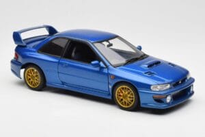 Subaru Impreza WRX Type R Albastru AUTOart 1:18 78612 Metal - imaginea 6 din 8