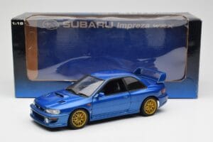 Subaru Impreza WRX Type R Albastru AUTOart 1:18 78612 Metal - imaginea 8 din 8