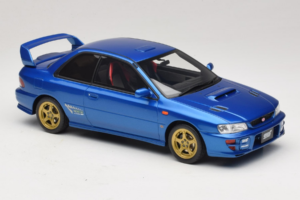 Subaru Impreza WRX STI GC8 Type R Version V Limited Sonic Blue Otto 1:18 OT1249 Rășină - imaginea 4 din 6