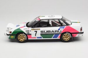 Subaru Legacy RS BC5 Group A #7 C. McRae / D. Ringer Rally Sweden 1992 Otto 1:18 OT1158 Rășină - imaginea 3 din 6