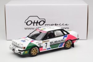 Subaru Legacy RS BC5 Group A #7 C. McRae / D. Ringer Rally Sweden 1992 Otto 1:18 OT1158 Rășină - imaginea 6 din 6