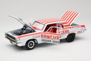 Dodge 330 Super Stock Ramchargers NHRA 1964 Highway 61 1:18 50044 Metal - imaginea 2 din 8