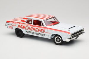 Dodge 330 Super Stock Ramchargers NHRA 1964 Highway 61 1:18 50044 Metal - imaginea 6 din 8