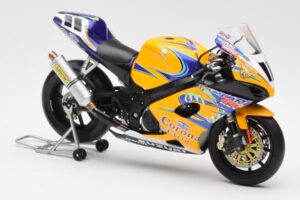 Suzuki GSX-R 1000 Team Alstare Corona Extra T. Corser WSB 2005 Minichamps 1:12 122052211 Metal - imaginea 4 din 6