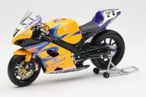 Suzuki GSX-R 1000 Team Alstare Corona Extra Y. Kagayama WSB 2005 Minichamps 1:12 122052271 Metal - imaginea 2 din 6
