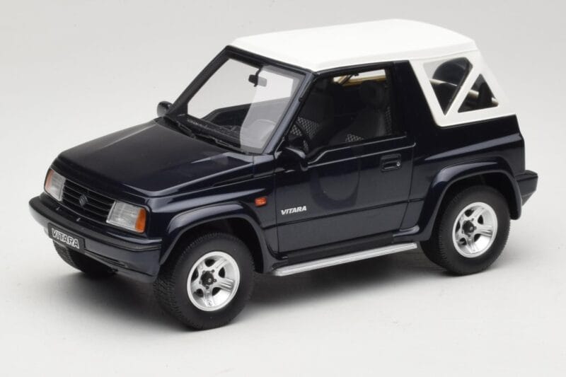 Suzuki Vitara Cabrio JLX Deep Blue Pearl Metallic Otto 1:18 OT492 Rășină