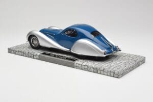 Talbot-Lago T150 C-SS Coupe Albastru Argintiu Minichamps 1:18 107117122 Rășină - imaginea 5 din 6