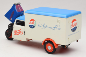 Tempo Dreirad Kastenwagen Pepsi Minichamps 1:18 150099024 Metal - imaginea 5 din 8