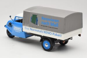 Tempo Hanseat Normstagl Albastru Minichamps 1:18 TMP001 Metal - imaginea 7 din 8