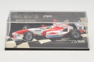 Toyota TF104 Panasonic #16 C. da Matta Panasonic Toyota Racing 2004 Minichamps 1:43 400040016 Metal - imaginea 4 din 5