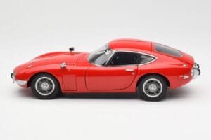 Toyota 2000 GT Roșu AUTOart 1:18 78741 Metal - imaginea 4 din 8