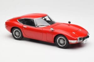 Toyota 2000 GT Roșu AUTOart 1:18 78741 Metal - imaginea 6 din 8