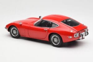 Toyota 2000 GT Roșu AUTOart 1:18 78741 Metal - imaginea 7 din 8