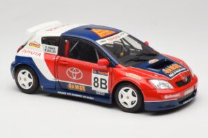 Toyota Auris WRC #8 Panis / Balas WRC 2003 Solido 1:18 90598 Metal - imaginea 6 din 8