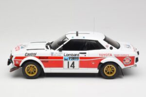 Toyota Celica 2000 GT RA21 #14 P-I. Walfridson RAC Rally 1977 IXO 1:18 18RMC189B Metal - imaginea 3 din 6