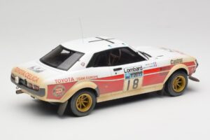 Toyota Celica 2000 GT RA21 #18 J-L. Therier RAC Rally 1977 IXO 1:18 18RMC189C Metal - imaginea 2 din 6